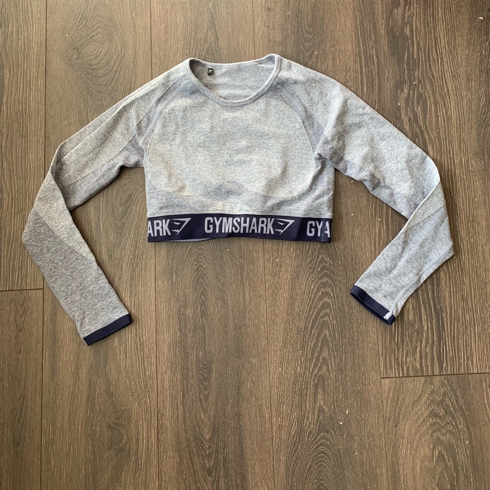 Gymshark Flex Top SteelBlue/Grey